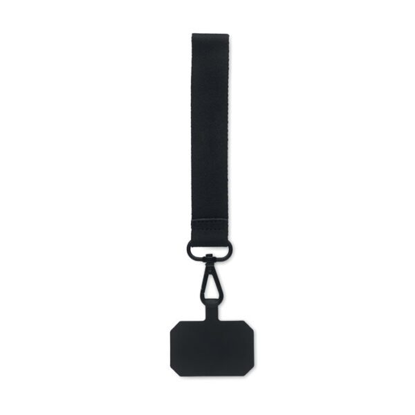 Lanyard teléfono de poliéster CELESTE - Imagen 4