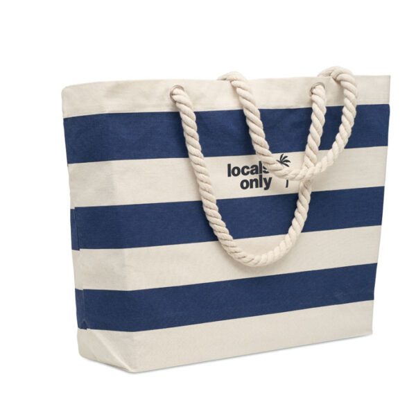 Bolsa de playa algodón 220gr HEAVEN STRIPE - Imagen 5