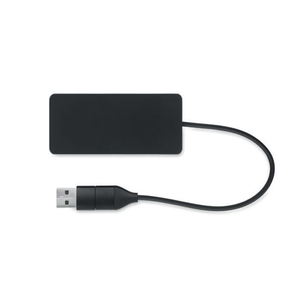 HUB 3 puertos cable de 20 cm HUB-C - Imagen 3