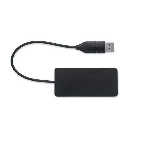 HUB 3 puertos cable de 20 cm HUB-C - Imagen 4