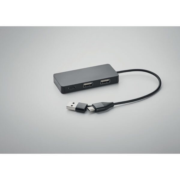 HUB 3 puertos cable de 20 cm HUB-C - Imagen 7