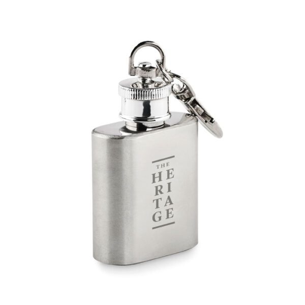 Llavero petaca Hipflask acero HIPPY - Imagen 4