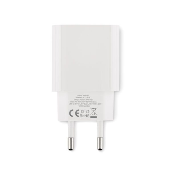 Cargador enchufe UE 2 polos PLUGME - Imagen 3