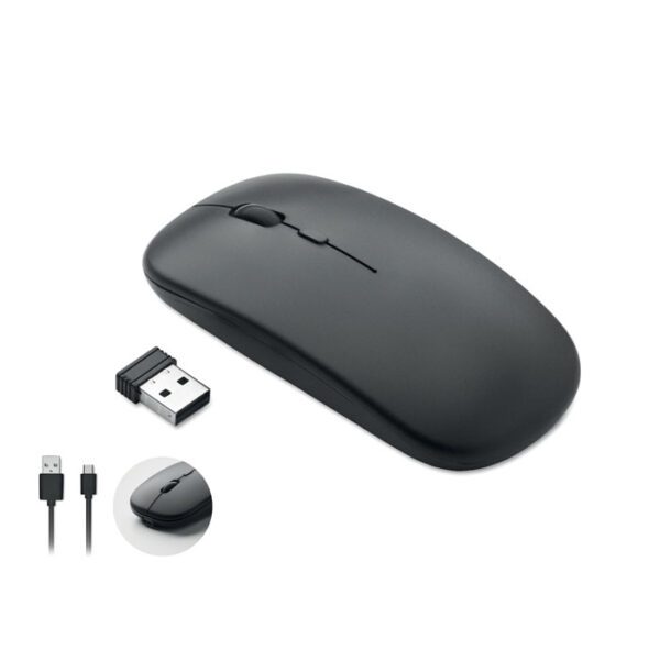 Ratón óptico recargable ABS CURVY C - Imagen 2