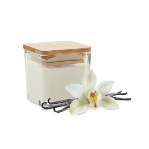 Vela perfumada cuadrada 50gr PILA - Imagen 2