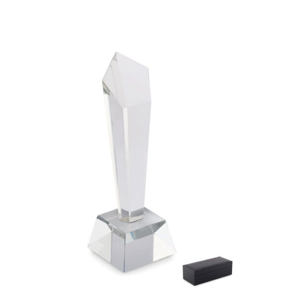 Trofeo de cristal con caja DIAWARD - Imagen 2