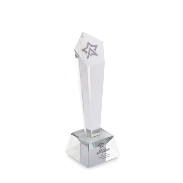 Trofeo de cristal con caja DIAWARD - Imagen 5