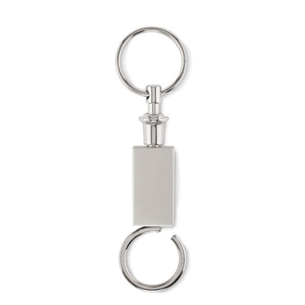 Llavero 2 en 1 zinc KEYSPLIT - Imagen 3