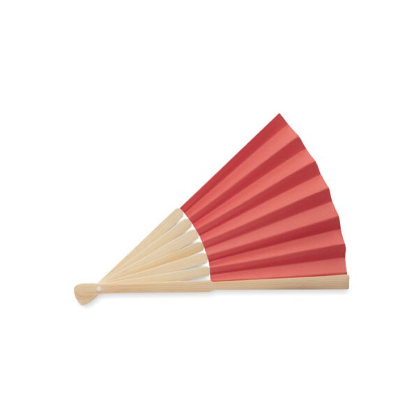 Abanico bambú diseño bandera FUNFAN - Imagen 4