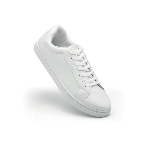 Zapatillas en PU talla 47 BLANCOS - Imagen 5