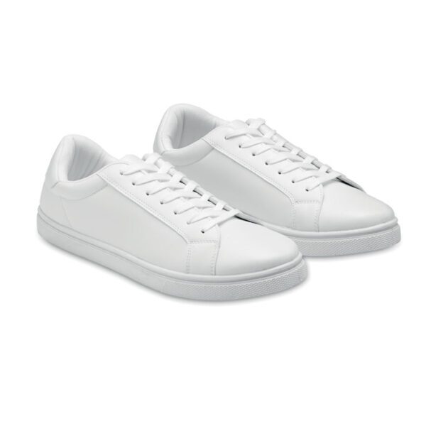 Zapatillas en PU talla 47 BLANCOS - Imagen 3
