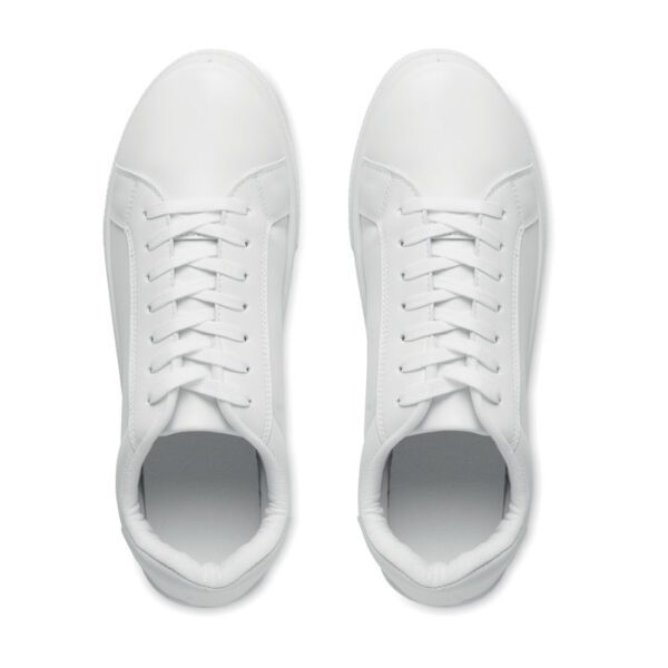 Zapatillas en PU talla 47 BLANCOS - Imagen 4