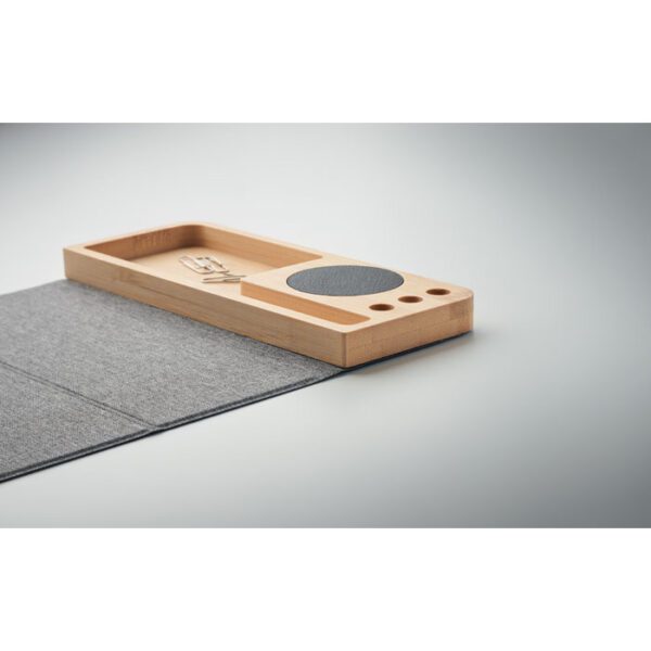 Cargador inalámbrico bambú 15W PANDU - Imagen 9