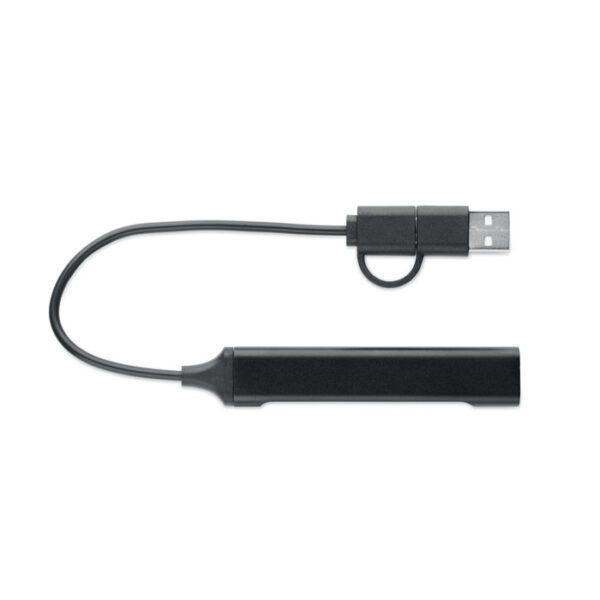 Hub  USB de 4 puertos 19 cm CURRENT - Imagen 3