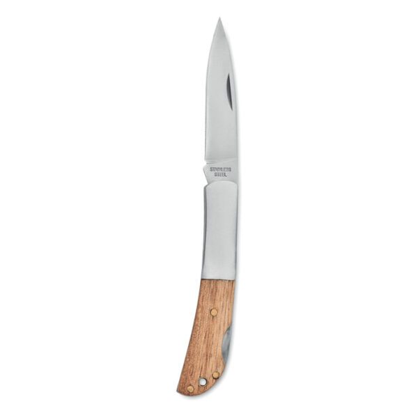 Cuchillo plegable de acacia SKARP - Imagen 2
