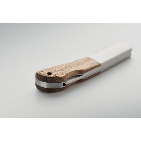 Cuchillo plegable de acacia SKARP - Imagen 8