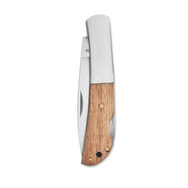Cuchillo plegable de acacia SKARP - Imagen 5