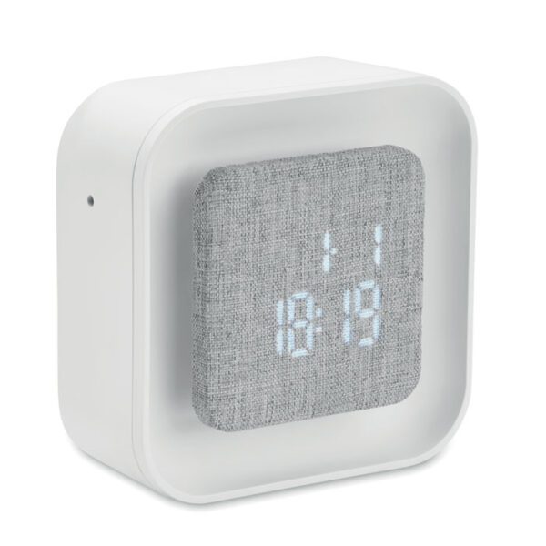 Despertador ABS/RPET reciclado LUCE - Imagen 2