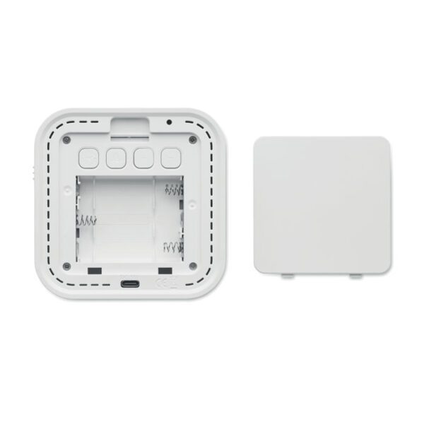 Despertador ABS/RPET reciclado LUCE - Imagen 9