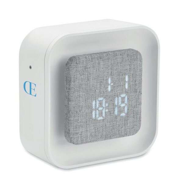 Despertador ABS/RPET reciclado LUCE - Imagen 5