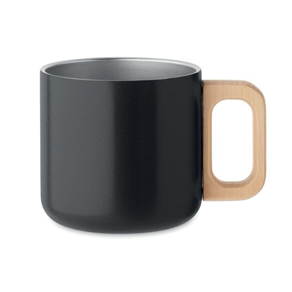 Taza de doble pared 350 ml ACERO - Imagen 2