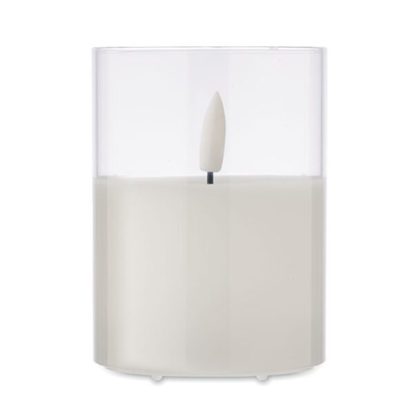 Vela cera LED soporte cristal XANDLE+ - Imagen 3