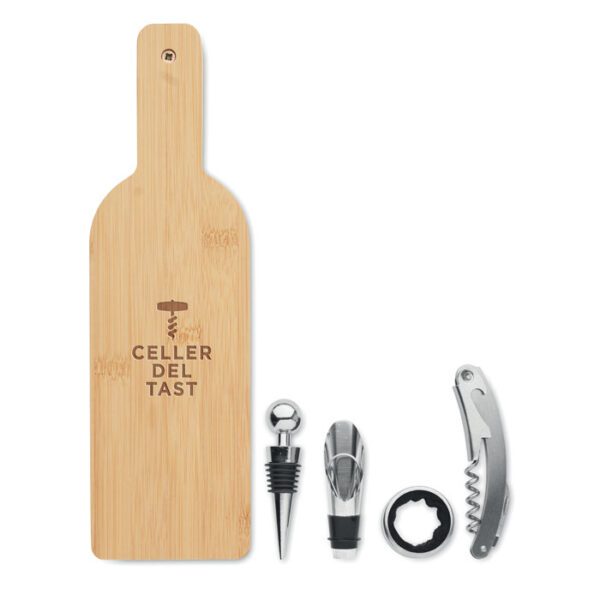 Set vino en forma de botella VINOVAULT SET - Imagen 5
