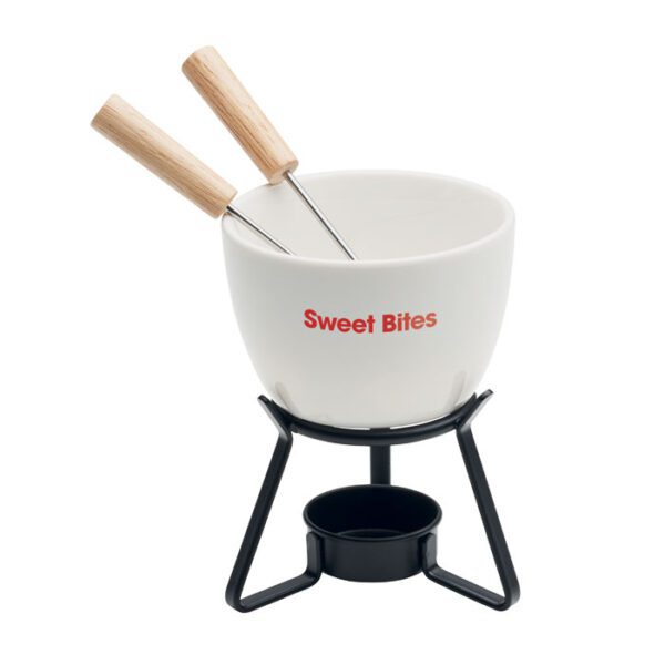 Set de cerámica fondue 240 ml KASE - Imagen 4