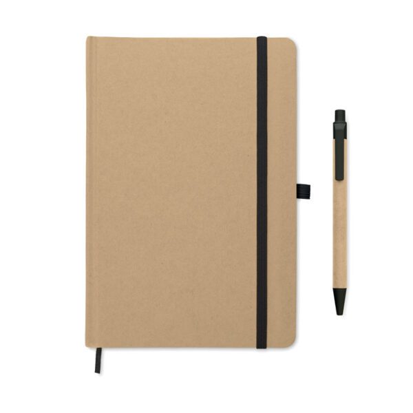 Libreta A5 en cartón reciclado CARATIL - Imagen 4
