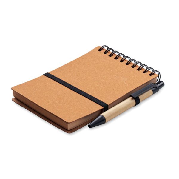 Libreta reciclada con bolígrafo NOTIE - Imagen 2