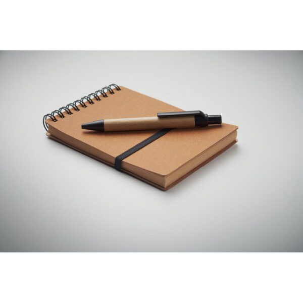 Libreta reciclada con bolígrafo NOTIE - Imagen 7