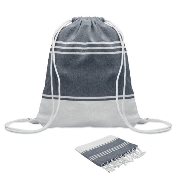 Toalla de playa con bolsa HAMMA - Imagen 2