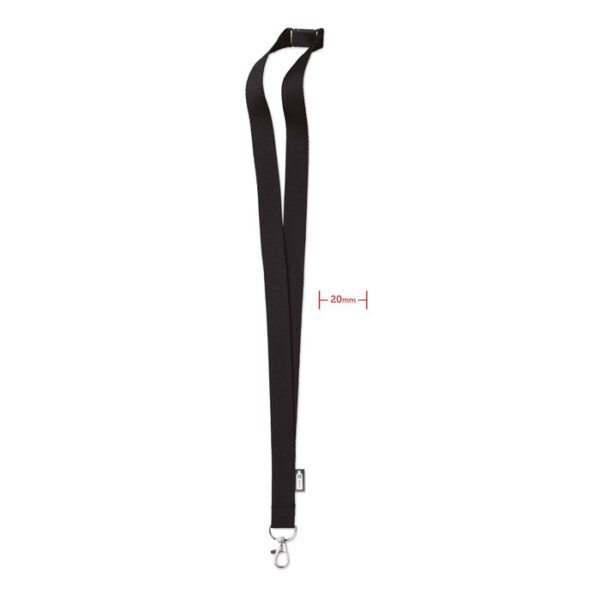 Lanyard de RPET  20 mm LANY RPET - Imagen 2
