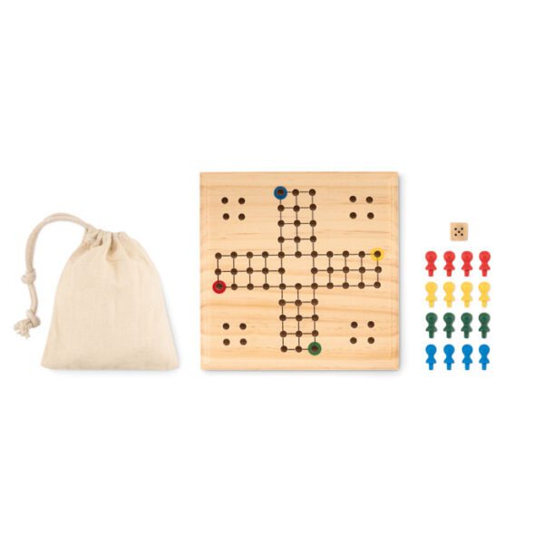Juego de viaje de madera LUDO - Imagen 4