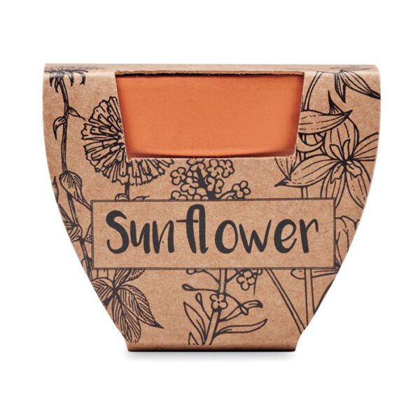 Juego de macetas de terracota SUNFLOWER - Imagen 3