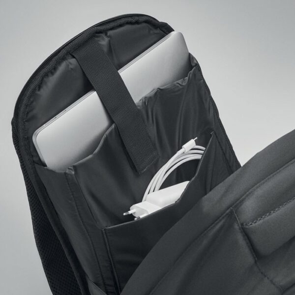 Mochila jaspeada 600D RPET MUNICH - Imagen 4