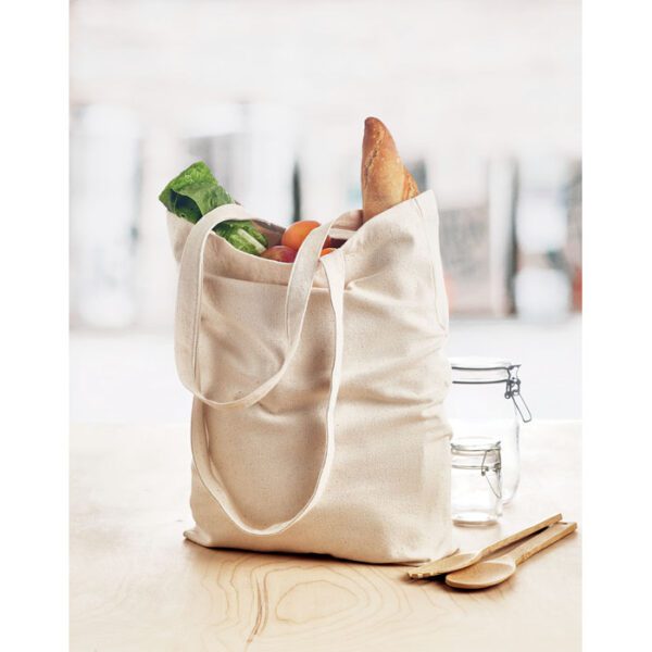 Bolsa compra canvas 270 gr/m² RASSA - Imagen 4