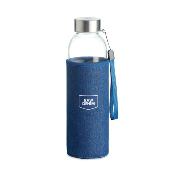 Botella cristal con funda 500ml UTAH DENIM - Imagen 4