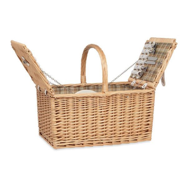 Cesta de picnic para 4 personas MIMBRE PLUS - Imagen 5