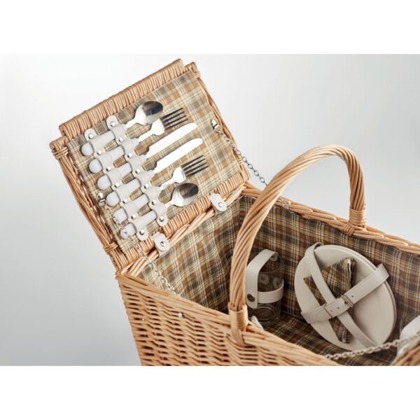Cesta de picnic para 4 personas MIMBRE PLUS - Imagen 3