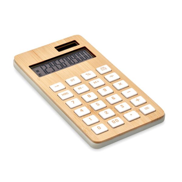 Calculadora bambú de 12 dígitos CALCUBIM - Imagen 4
