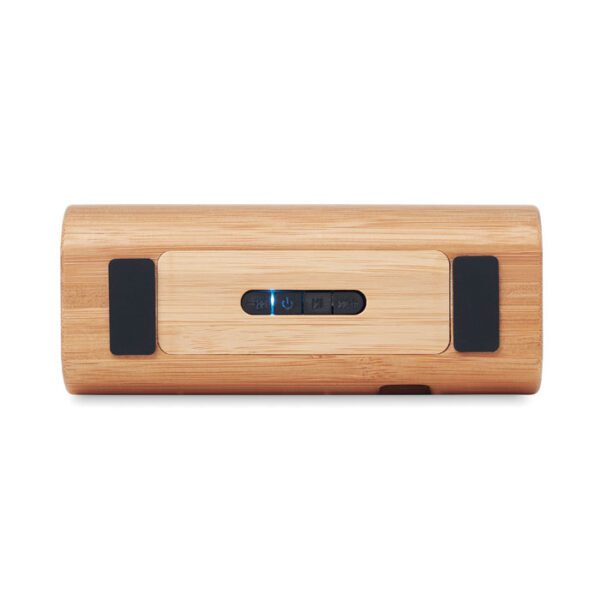 Altavoz bambú inalámbrico 2x5W SPEAKBOX - Imagen 5