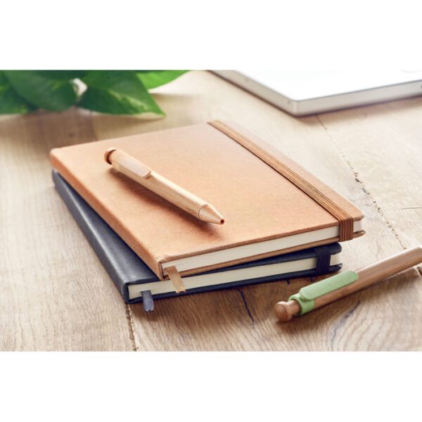 Libreta rayado PU reciclado A5 BAOBAB - Imagen 6