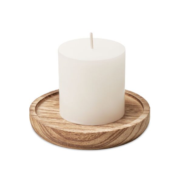 Porta velas madera PENTAS - Imagen 2
