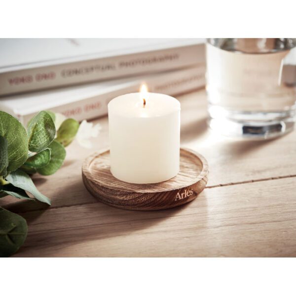 Porta velas madera PENTAS - Imagen 4