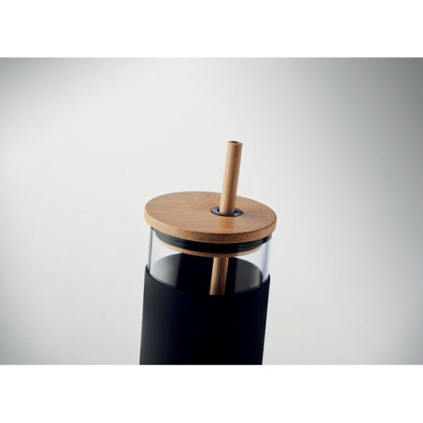 Vaso de 450 ml con tapa bambú STRASS - Imagen 6