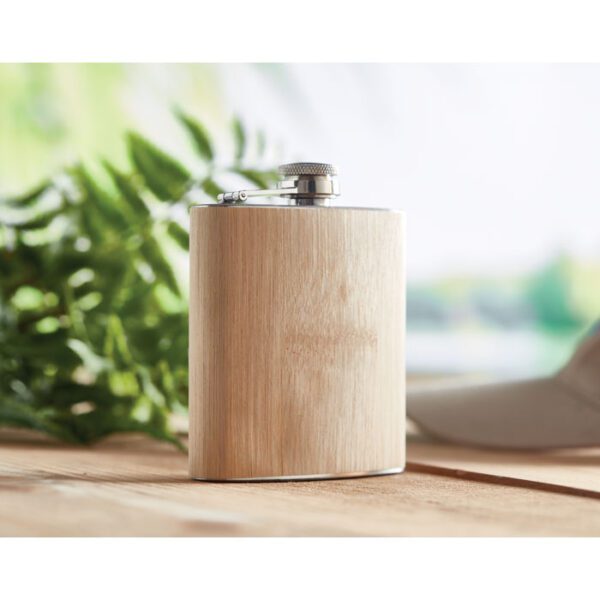 Petaca de bambú 170ml HIPHIP - Imagen 3