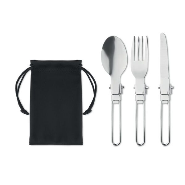 Set cubiertos camping 3 pcs STAPI SET - Imagen 2