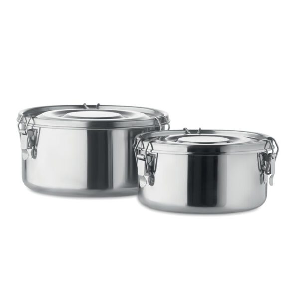 Set fiambreras de acero inox. ELLES - Imagen 2
