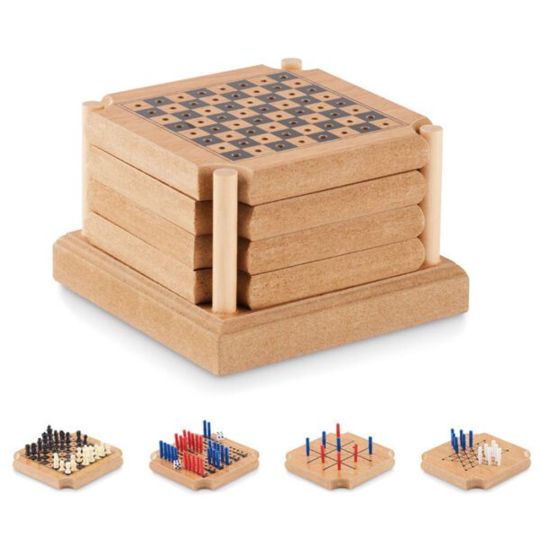 Set de 4 posavasos COASTGAME - Imagen 2
